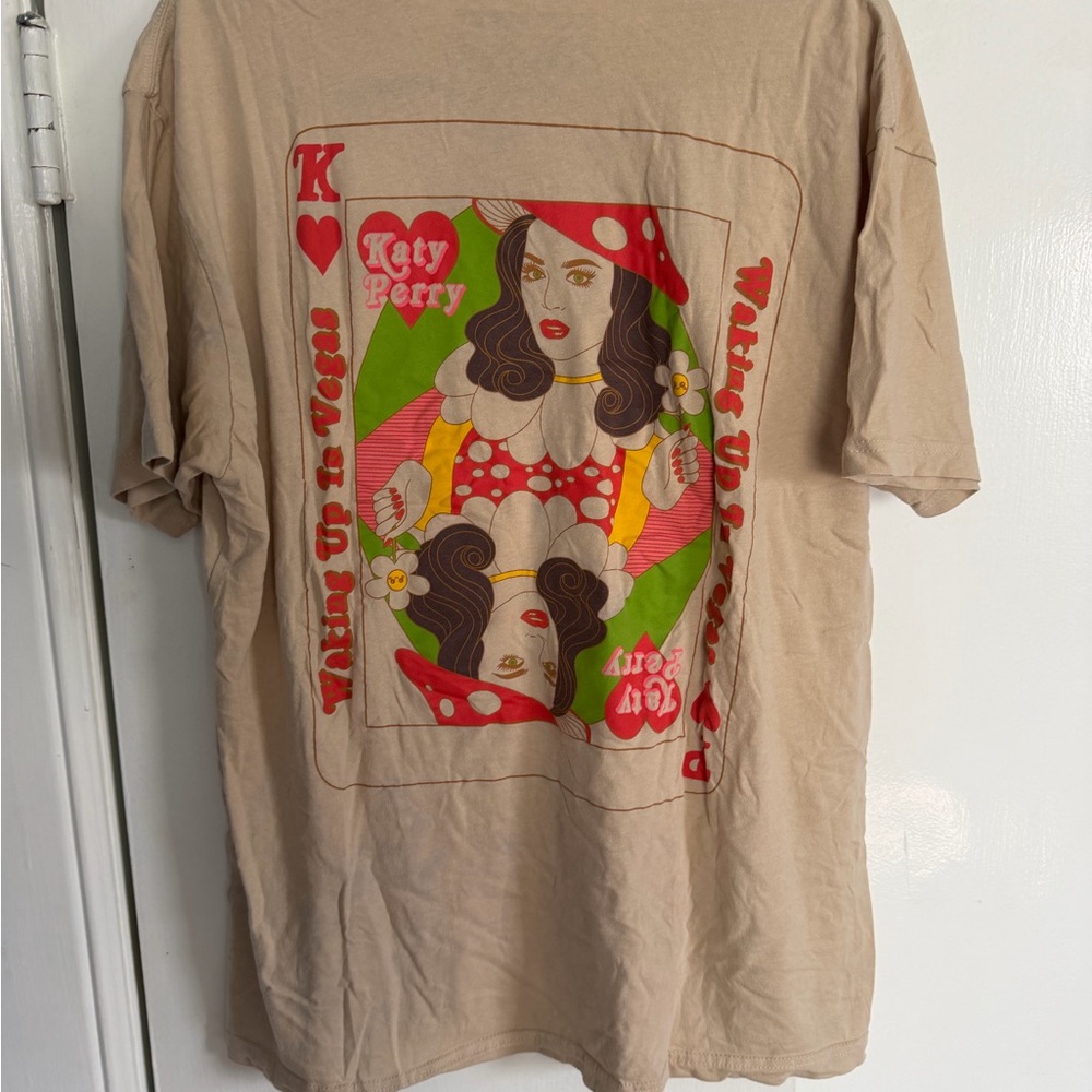 Katy Perry Collections Cream Cotton Tee - Picture 3 of 4